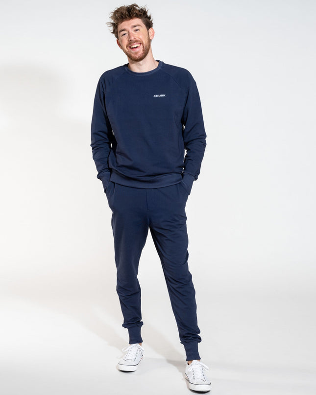 SNURK Uni Navy Sweater Heren Foto 21507